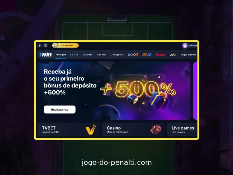Играйте в слот Пенальти на деньги в казино 1Win