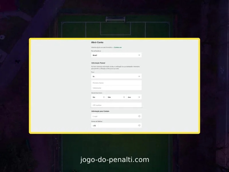 Como começar a jogar Penalty Shoot Out na Bet365