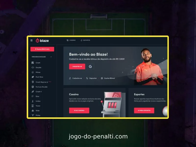 Giocare ai Penalty Shoot Out al Blaze