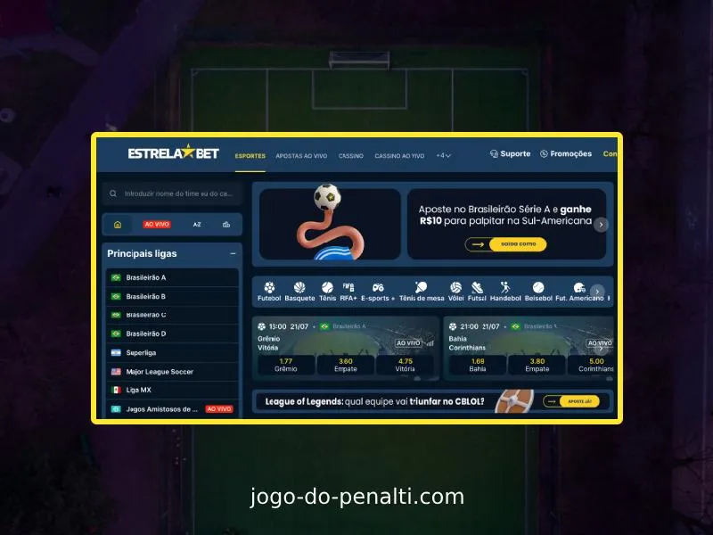 Gioca ai Penalty Shoot Out su Estrela Bet